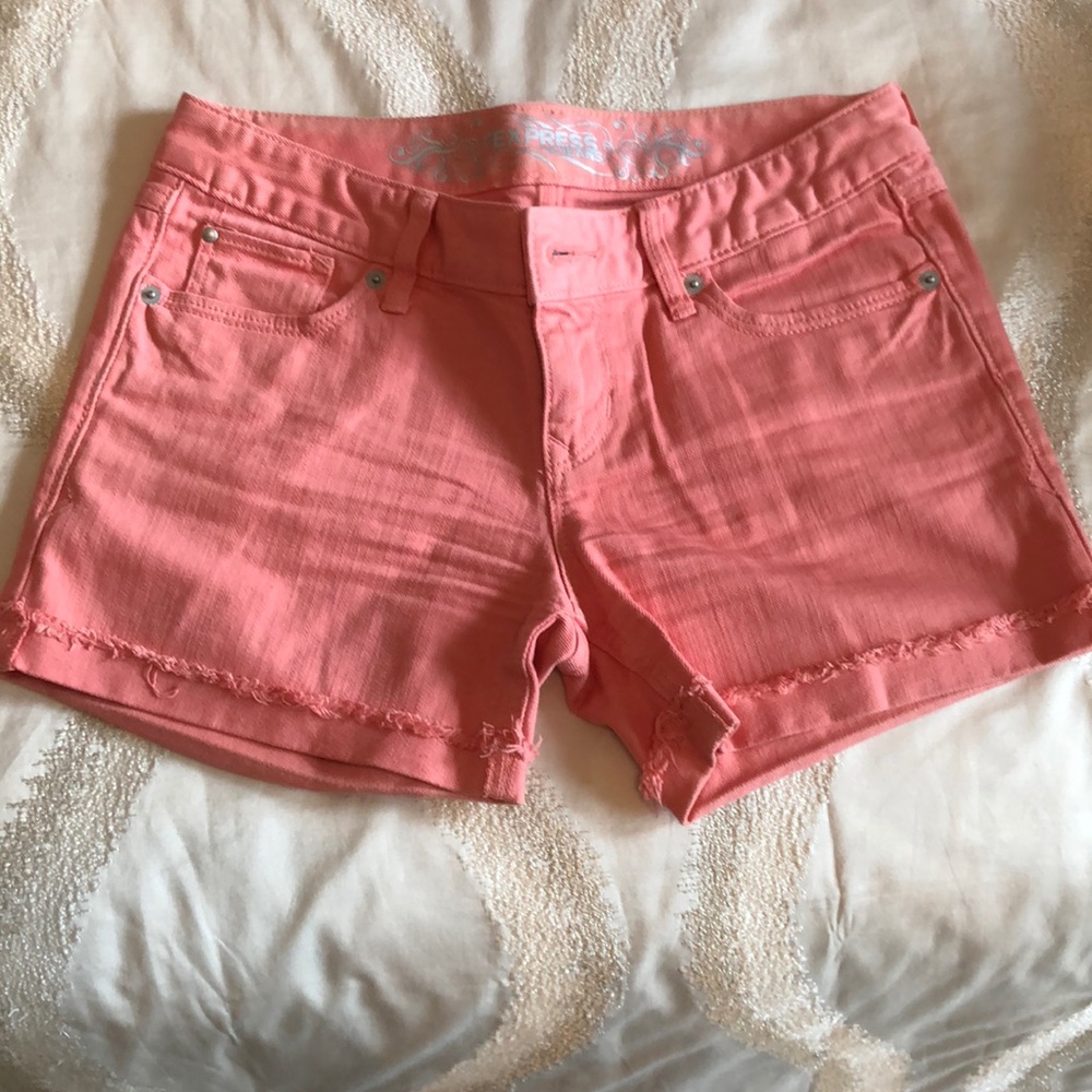Express jean shorts